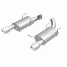 Cargar imagen en el visor de la galería, MagnaFlow 13 Ford Mustang V8 5.0L Dual Split Rear Exit Stainless Cat Back Performance Exhaust