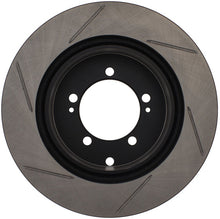 Cargar imagen en el visor de la galería, StopTech Power Slot 03-06 Evo 8 &amp; 9 Slotted Left Rear Rotor