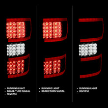 Cargar imagen en el visor de la galería, ANZO 2018-2019 Ford F-150 LED Taillight Smoke (Red Light Bar) (w/ Sequential)