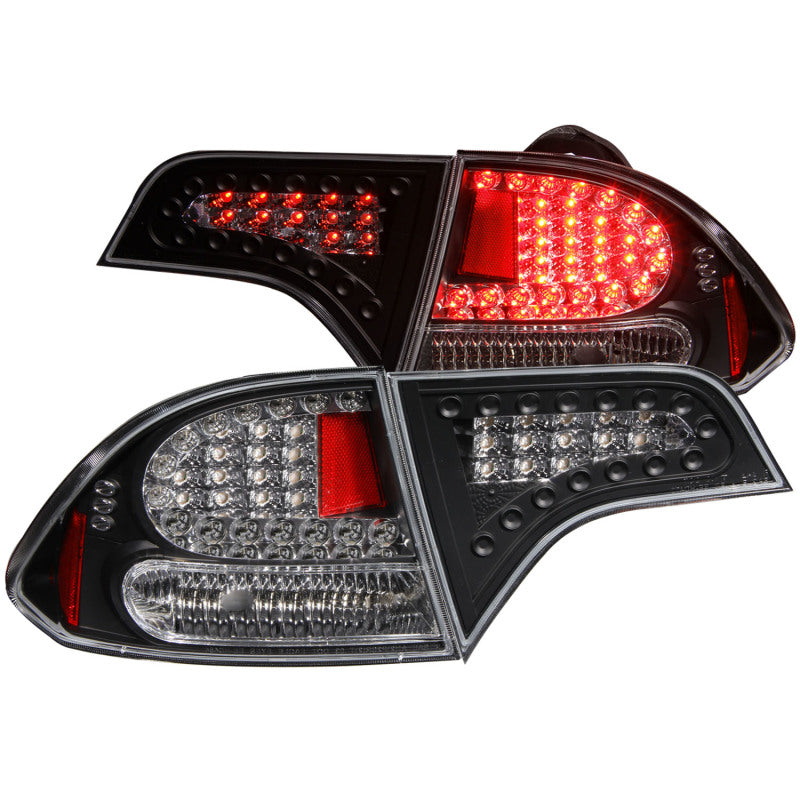 ANZO 2006-2011 Honda Civic luces traseras LED negras