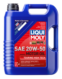 LIQUI MOLY 5L Touring High Tech Motor Oil SAE 20W50 - Single