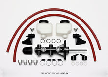 Cargar imagen en el visor de la galería, Wilwood Tandem Remote Master Cylinder - 15/16in Bore Black