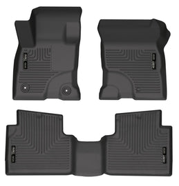 Husky Liners 2022 Ford Escape Hybrid Revestimientos negros para el piso del asiento delantero y del segundo asiento