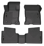 Husky Liners 2022 Ford Escape Hybrid Revestimientos negros para el piso del asiento delantero y del segundo asiento