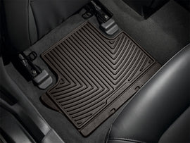 WeatherTech 2007-2014 Volvo S80 Rear Rubber Mats - Cocoa
