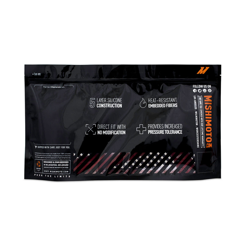 Mishimoto 09+ Pontiac G8 Kit de manguera de refrigerante de silicona - Negro