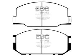 Pastillas de freno delanteras EBC 85-90 Lotus Esprit 2.2 Redstuff