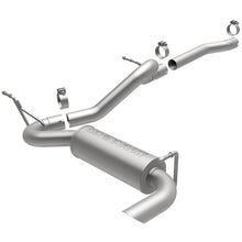 Cargar imagen en el visor de la galería, MagnaFlow 12-14 Jeep Wrangler 3.6L Single Straight Rear P/S Exit Stainless C/b Perf Exhaust-Comp