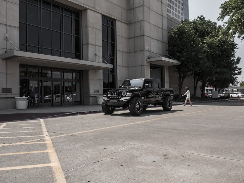 Road Armor 18-20 Jeep Wrangler JL Spartan Parachoques delantero atornillado con protector pre-runner - Tex Blk