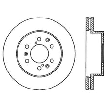 Cargar imagen en el visor de la galería, StopTech 05-10 GMC Sierra 1500 (w Rear Drum) / 07-09 GMC Yukon Front CRYO-STOP Rotor