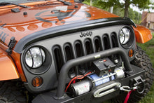 Cargar imagen en el visor de la galería, Rugged Ridge Wraparound Bug Deflector Smoke 07-18 Jeep Wrangler