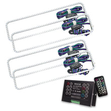 Cargar imagen en el visor de la galería, Oracle GMC Sierra 88-98 Dual Halo Kit - ColorSHIFT w/ 2.0 Controller SEE WARRANTY