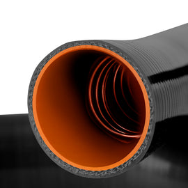 Mishimoto 2019+ RAM Cummins 6.7L Kit de manguera de refrigerante de silicona, negro