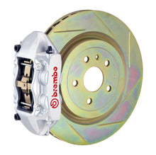 Cargar imagen en el visor de la galería, Brembo 08-13 C30 Delantero GT BBK 4 pistones fundidos 336 x28 1 pieza rotor ranurado tipo 1-plata