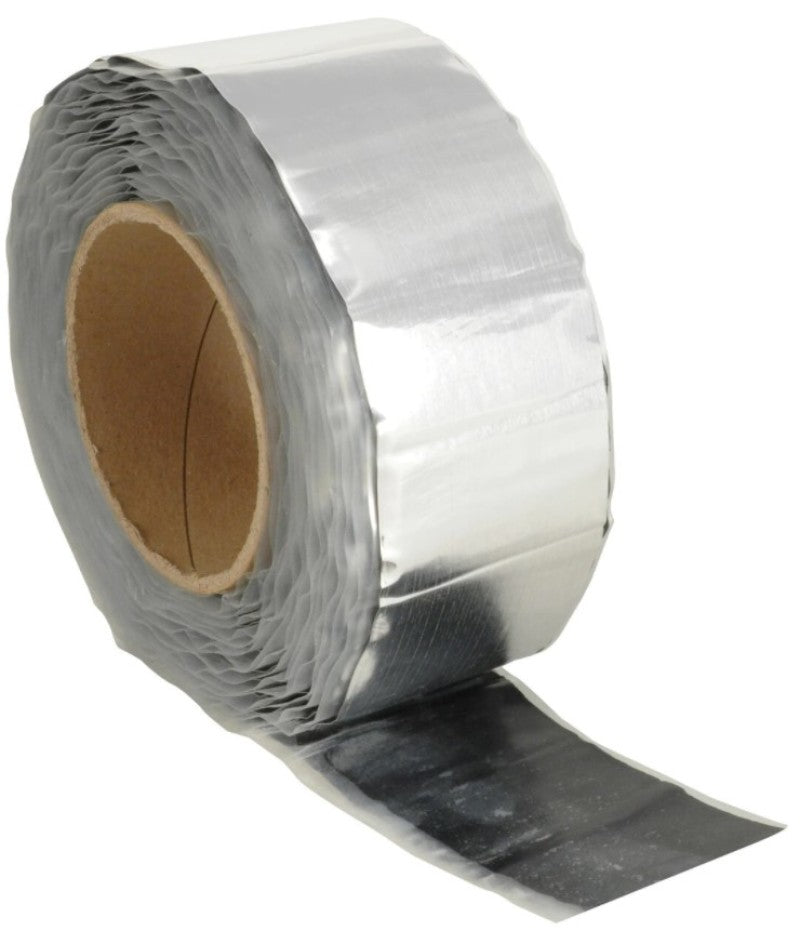 Cinta adhesiva plateada DEI de 2 mm de grosor, 1,5 pulgadas de ancho y 20 pies de largo