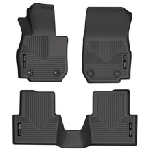 Cargar imagen en el visor de la galería, Husky Liners 20-21 Mazda CX-3 Revestimientos para piso de asiento delantero y segundo (negro)