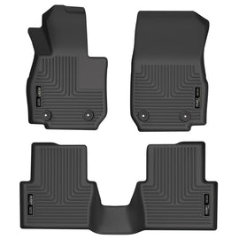 Husky Liners 20-21 Mazda CX-3 Revestimientos para piso de asiento delantero y segundo (negro)