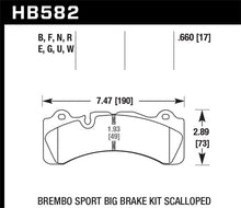 Cargar imagen en el visor de la galería, Pastillas de freno Hawk Brembo Caliper HPS 5.0 Performance Street