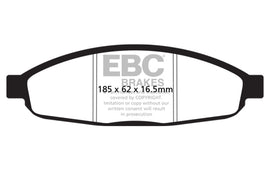 EBC 05-07 Chrysler Pacifica 3.5 Pastillas de freno delanteras Greenstuff
