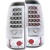 ANZO 2003-2006 Chevrolet Silverado 1500 luces traseras LED cromadas