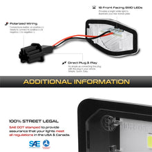 Load image into Gallery viewer, Xtune 09-18 Honda Fit LED License Plate Bulb Assembly White 5500K LAC-LP-HODY08 - Pair