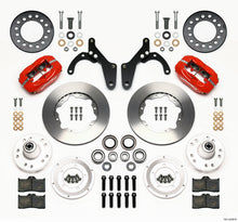 Cargar imagen en el visor de la galería, Wilwood Forged Dynalite Front Kit 11.00in Red 59-64 Chevy Impala / 63-64 Corvette
