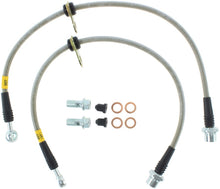 Cargar imagen en el visor de la galería, StopTech 04-06 Scion xB Stainless Steel Front Brake Lines
