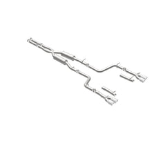Cargar imagen en el visor de la galería, MagnaFlow Cat-Back, SS, 2.5 pulgadas, cuádruple trasero dividido con punta de 3.5 pulgadas 2015 Dodge Challenger 3.6L V6