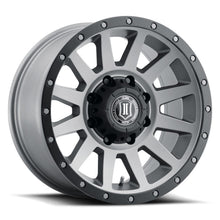 Cargar imagen en el visor de la galería, ICON Compression HD 18x9 8x6.5 12mm Offset 5.5in BS Titanium Wheel