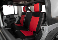 Cargar imagen en el visor de la galería, PRP 11-12 Jeep Wrangler JKU Rear Seat Cover/4 door - Black/Red