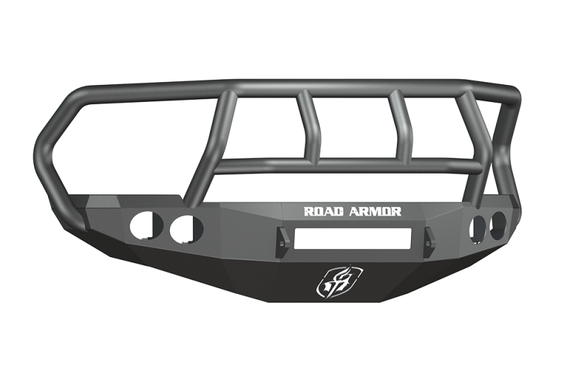 Road Armor 10-18 Ram 2500 Stealth parachoques delantero con protector Titan II - Tex Blk