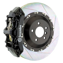 Cargar imagen en el visor de la galería, Brembo 03-09 Range Rover Front GT BBK 6 pistones fundidos 405x34 2 piezas rotor ranurado tipo 1-negro