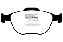Cargar imagen en el visor de la galería, EBC 02-04 Ford Focus 2.0 SVT Yellowstuff Front Brake Pads