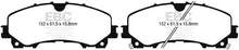 Cargar imagen en el visor de la galería, EBC 14+ Nissan Rogue 2.5 3 row seating Greenstuff Front Brake Pads