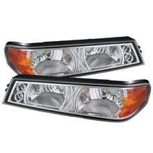Cargar imagen en el visor de la galería, Xtune Chevy Colorado 04-12 / GMC Canyon 04-12 Bumper Lights Chrome CBL-YD-CCO04-C