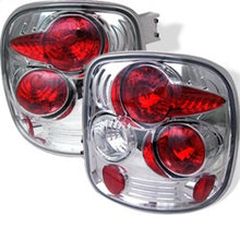 Cargar imagen en el visor de la galería, Spyder Chevy Silverado Stepside 99-04 Euro Style Tail Lights Chrome ALT-YD-CS99STS-C