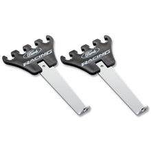 Cargar imagen en el visor de la galería, Base Chome de telar de alambre con logotipo de Ford Racing/Negro