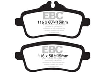 Cargar imagen en el visor de la galería, EBC 13-16 Mercedes-Benz GL350 3.0 TD Ultimax2 Rear Brake Pads