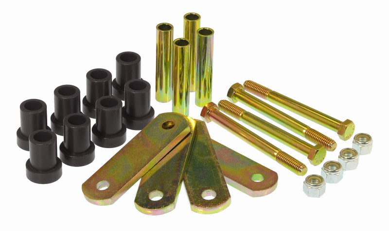 Prothane 60-74 Chrysler B &amp; E Body HD Bujes de grillete - Negro