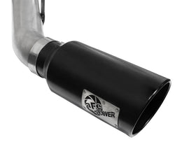 aFe Atlas Escape 4 pulgadas DPF-Back Al Steel 11-14 Ford Diesel Trucks V8-6.7L (td)