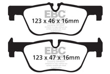 Cargar imagen en el visor de la galería, EBC 14+ BMW 228 Coupé 2.0 Turbo ATE pinzas Pastillas de freno traseras Redstuff