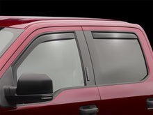Cargar imagen en el visor de la galería, WeatherTech 2015+ Ford F-150 SuperCrew Front and Rear Side Window Deflectors - Dark Smoke