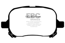 Cargar imagen en el visor de la galería, EBC 97-99 Lexus ES300 3.0 Ultimax2 Front Brake Pads