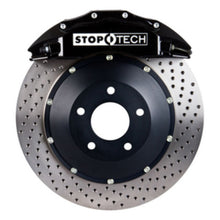 Cargar imagen en el visor de la galería, StopTech BBK 10-6/11 Audi S4 / 08-11 S5 Front Black ST-60 Calipers 380x32 Drilled Rotors