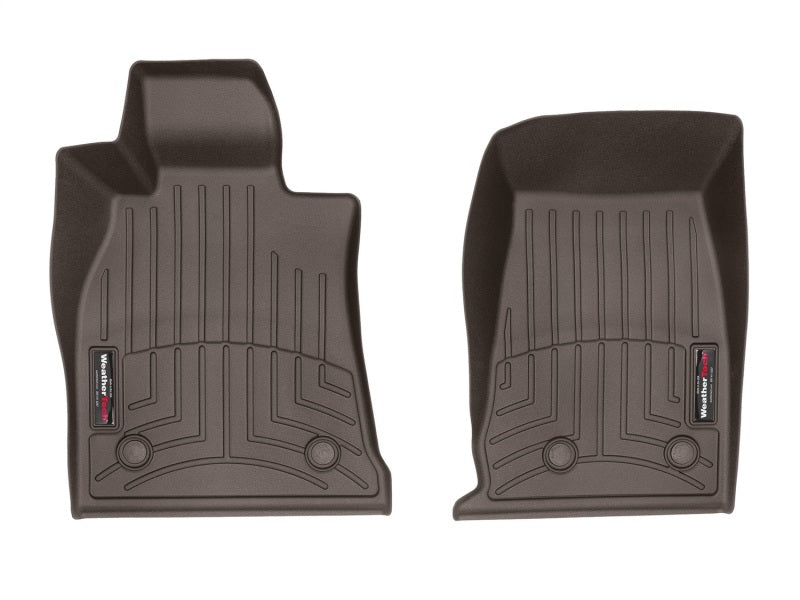 WeatherTech 2020+ Cadillac CT5 Front FloorLiner - Cocoa