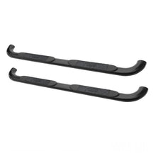 Cargar imagen en el visor de la galería, Westin 2014-2018 Chevy Silverado 1500 Dbl Cab (Body Mount) Platinum 4 Oval Nerf Step Bars - Black