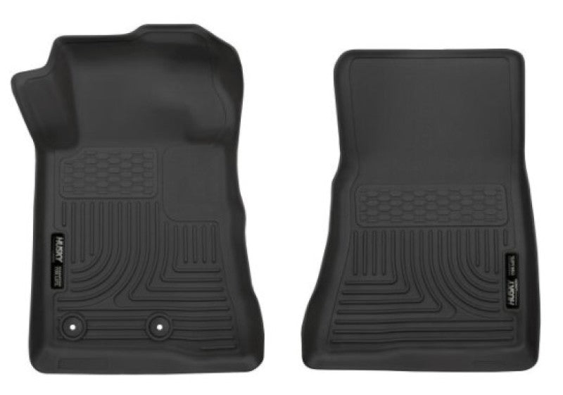 Husky Liners 15-22 Ford Mustang X-act Contour Series Revestimientos de piso delantero - Negro