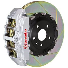 Brembo 00-02 CL500/03-05 S600/03-06 CL600 Fr GT BBK 8Pis Cast 380x34 2pc Rtr Ranura Tipo 1-Plata