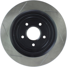 Cargar imagen en el visor de la galería, StopTech Power Slot 06-08 Cadillac XLR/XLR-V / 06-10 Chevy Corvette (Z51) Rear Left Slotted Rotor