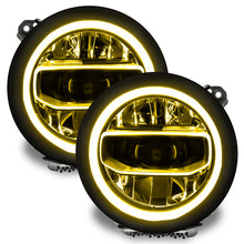 Load image into Gallery viewer, Oracle Jeep Wrangler JL/Gladiator JT RGB+W Headlight DRL Upgrade Kit - ColorSHIFT 2 SEE WARRANTY